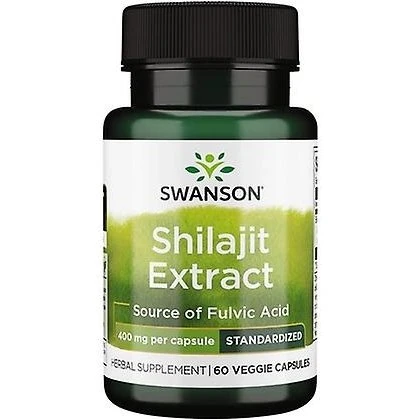 Swanson Shilajit Ekstrakt 400 mg - 60 kapsler