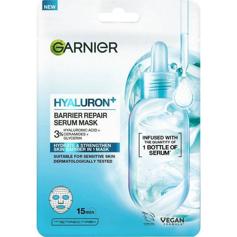 Garnier Hyaluron+ Repair Tissue Mask 28g