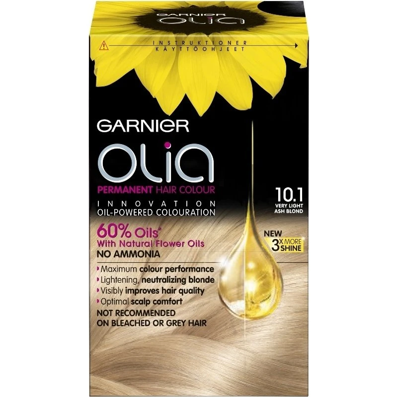 Garnier Olia 10.1 Very Light Ash Blonde Permanent Hårfarve