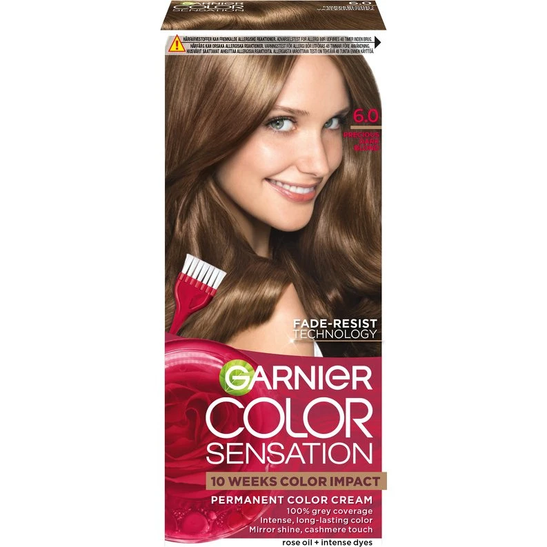 Garnier Color Sensation 6.0 Precious Dark Blond Permanent Hårfarve