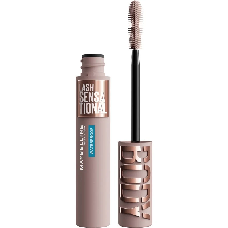 Maybelline New York Lash Sensational Body Waterproof Mascara - Very Black