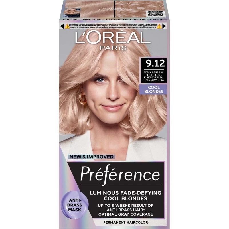 L'Oréal Paris Préférence 9,12 Siberia Cool Blonde