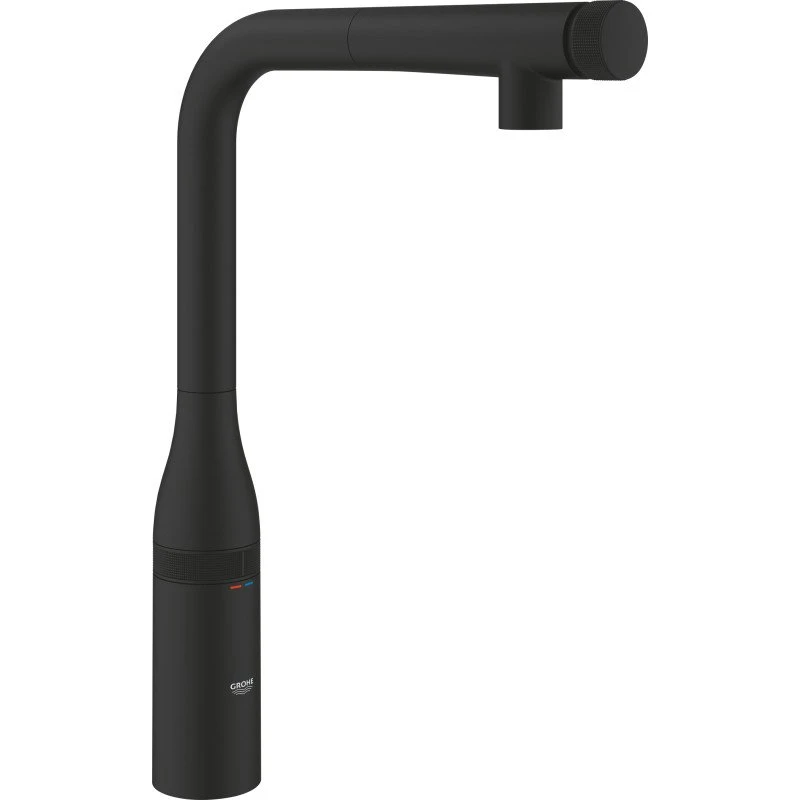 Grohe Essence Smartcontrol køkkenarmatur, sort, udtrækstud