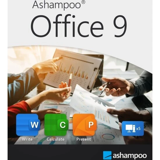 Ashampoo Office 9 (5 PC-licens)