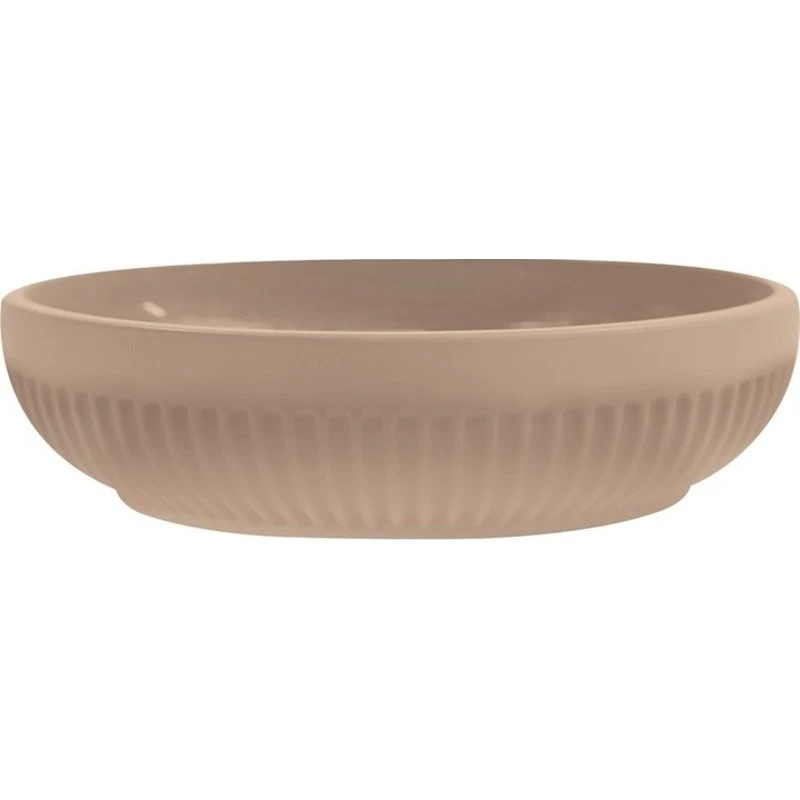 Spirella Gino sæbeskål, mat beige med magnet