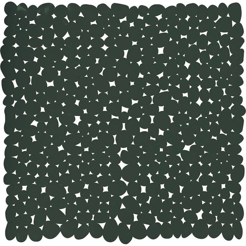 Spirella Galets bademåtte, 53x53 cm, grøn