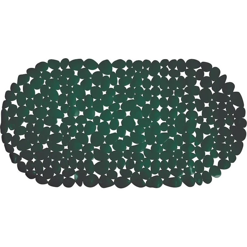 Spirella Galets bademåtte, 68x35 cm, grøn