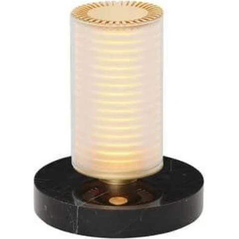DCW Editions La Lampe Frechin bærbar bordlampe - Guld/Sort