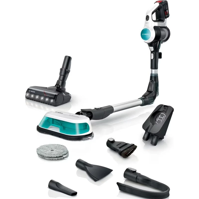 Bosch Unlimited 7 Aqua BCS71HYG4 - Trådløs 2-i-1, Hvid