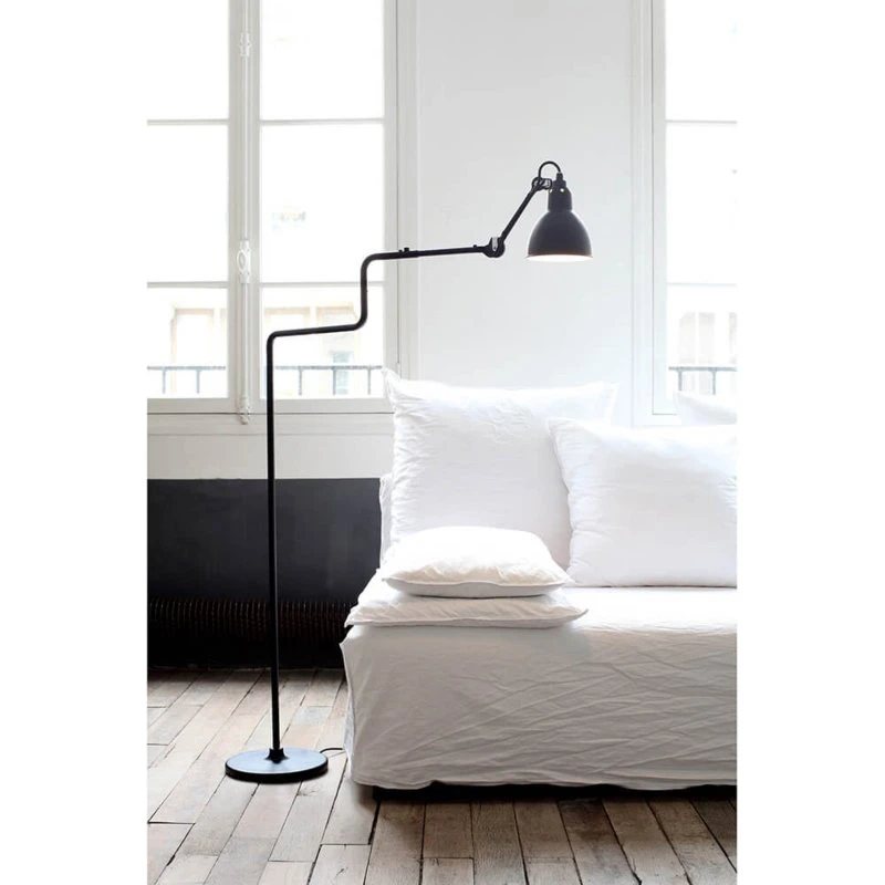 Lampe Gras 411 gulvlampe, sort