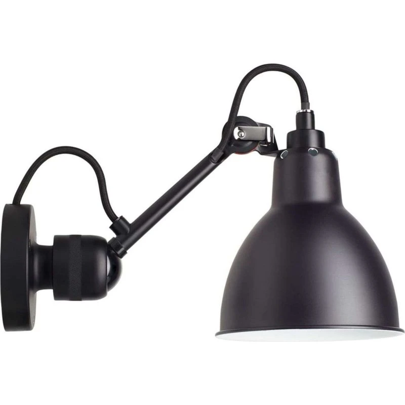 Lampe Gras 304CA væglampe, sort