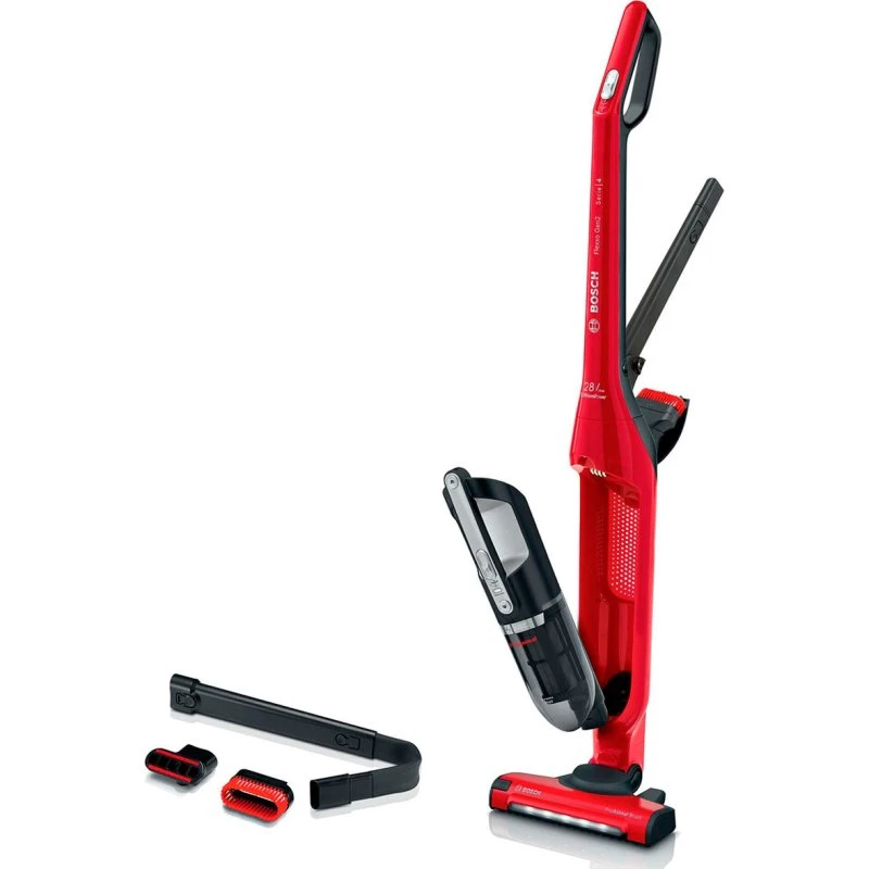 Bosch Serie 4 BBH3ZOO28 - ledningsfri stavstøvsuger, rød, 0,4 L