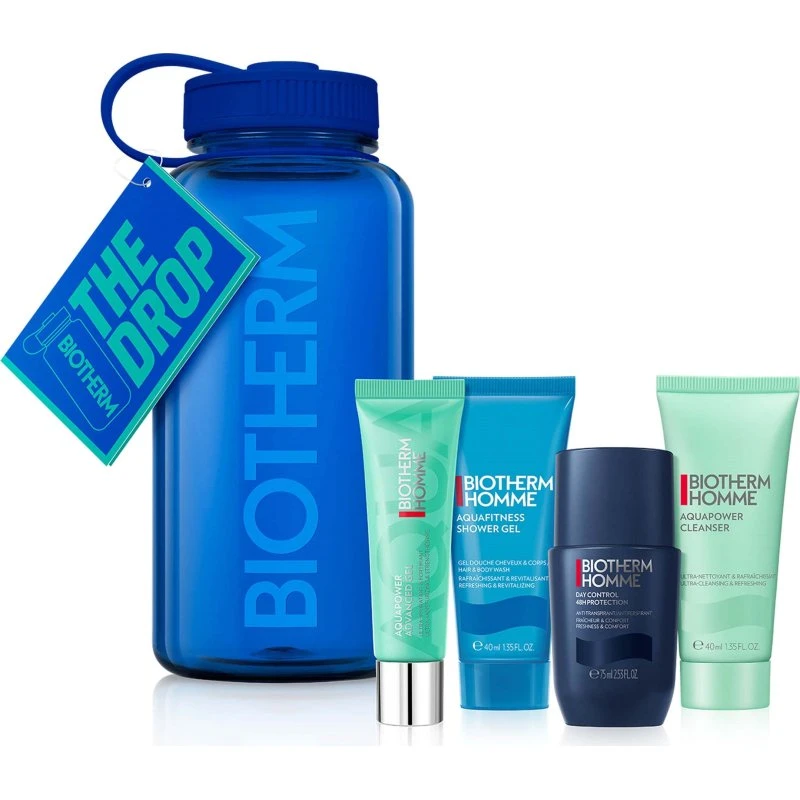 Biotherm Power Drop Set 2026 med 1L vandflaske