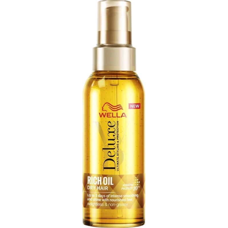 Wella Styling Deluxe Rich Oil til tørt hår, 100 ml