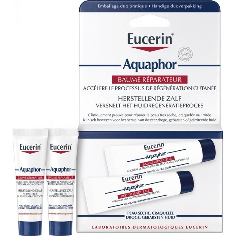 Eucerin Aquaphor Repairing Balm 2x10g - Til tør og sprukken hud