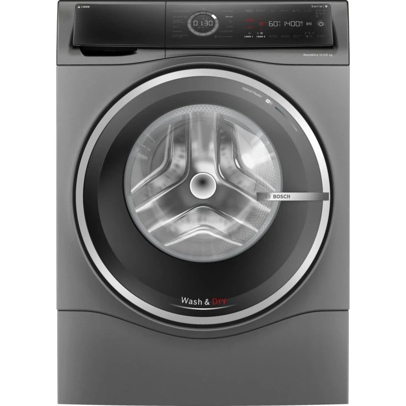Bosch WNC254ARSN Serie 8 vask/tørremaskine 10,5/6 kg