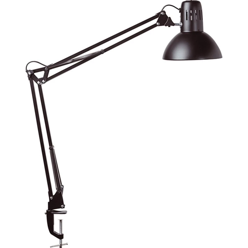 MAUL LED arkitektlampe med klemme, sort