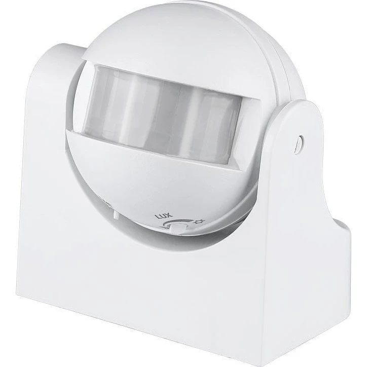 V-Tac bevægelsessensor LED-venlig, hvid, PIR, IP44, 230V