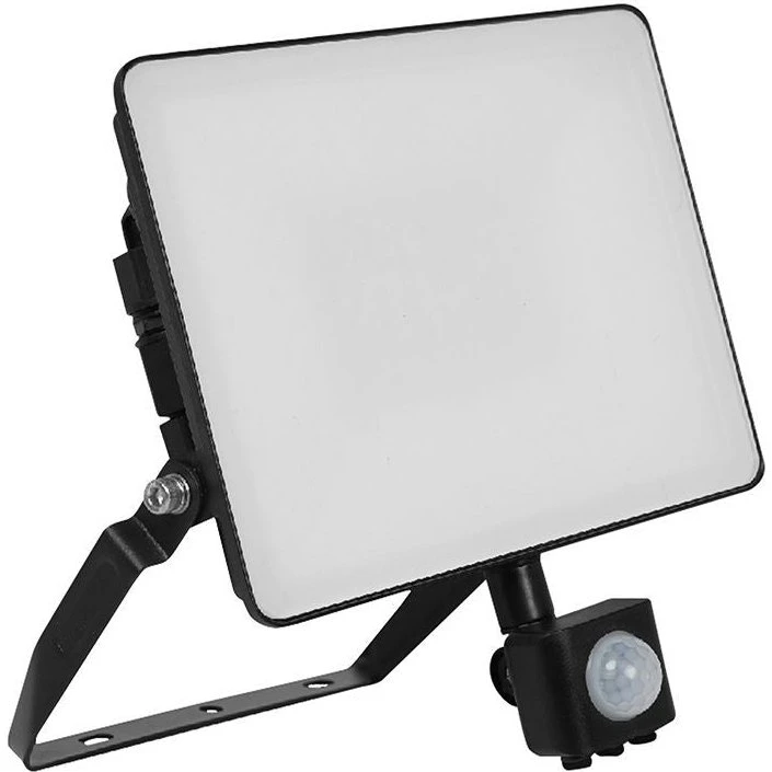 V-Tac 30W LED sensor projektør med hurtig connector, sort