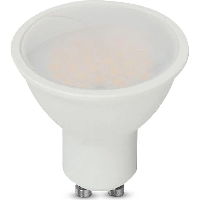 V-TAC 10W GU10 LED Spotlight - 1000lm - Matteret dæksel