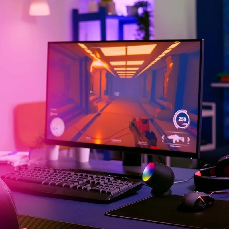 Smart Home RGB+WW Lampe - Sort - Tuya/Smart Life