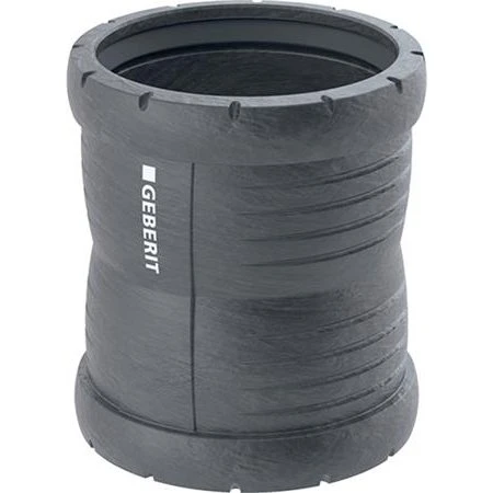 Geberit 393.316.14.1 Silent-Pro dobbelt stikmuffe 75mm