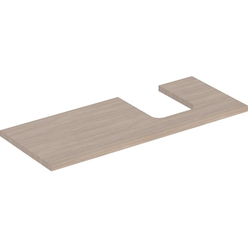 Geberit One bordplade i eg, 119x47,3 cm