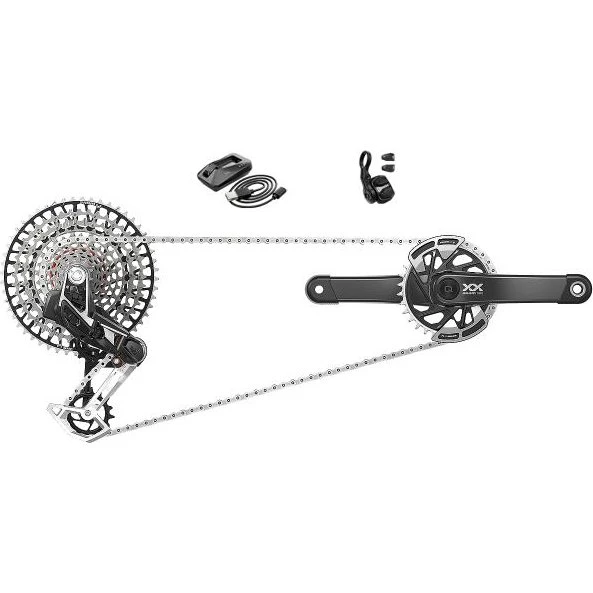 SRAM XX Eagle AXS T-Type Powermeter Transmission XS-1297 10-52T 170 mm