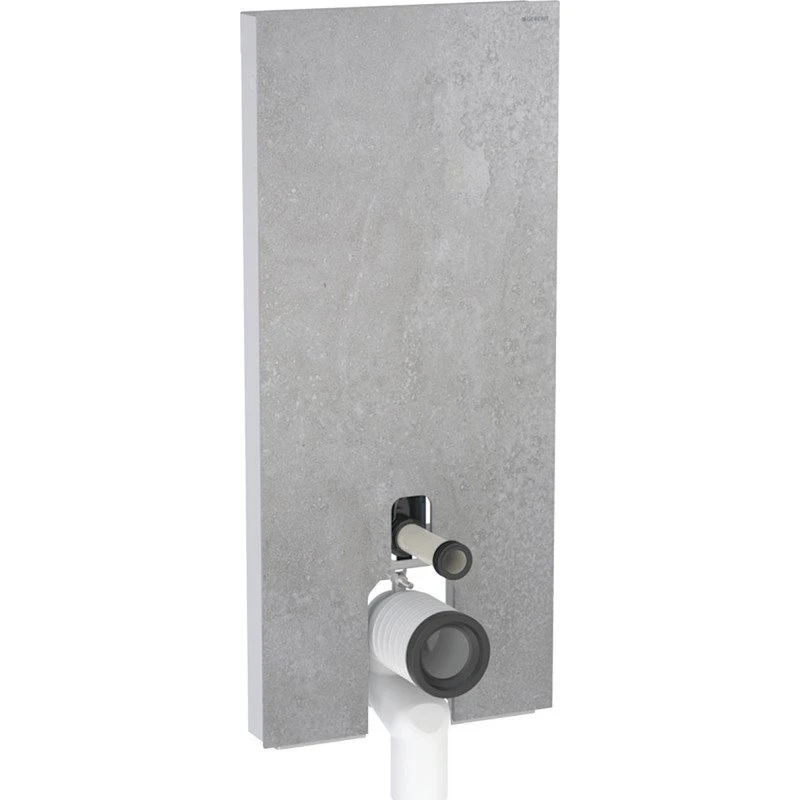 Geberit Monolith Plus cisterne til back-to-wall toilet, 114 cm, betonlook