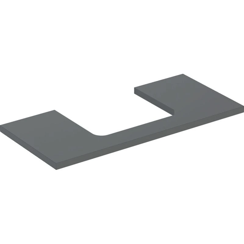 Geberit One bordplade, 104,2x47,3 cm, mat antracit