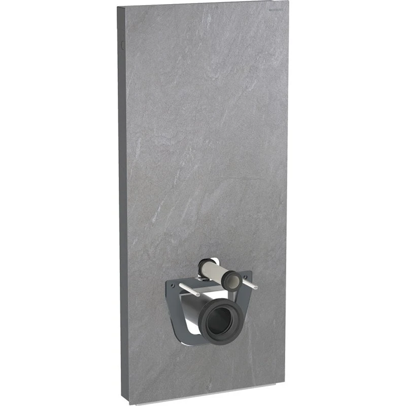 Geberit Monolith Plus cisterne til væghængt toilet, 114 cm, skiferlook
