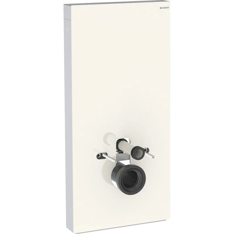 Geberit Monolith Plus cisterne til væghængt toilet, 101 cm, beige glas