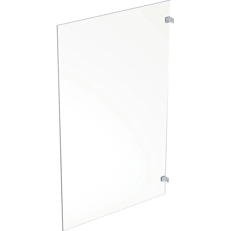 Contura Shower Showerama Art brusevæg, 100 cm, klart glas, krom