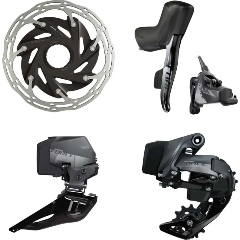 SRAM Force eTap AXS HRD 2x12 geargruppe