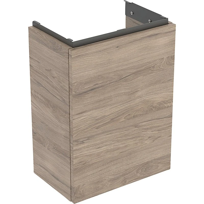 Geberit Acanto underskab med låge, Nøddetræ, 392x539mm