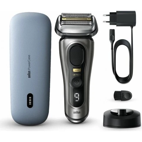 Braun Series 9 Pro+ 9525s Wet & Dry foliebarbermaskine, metallic