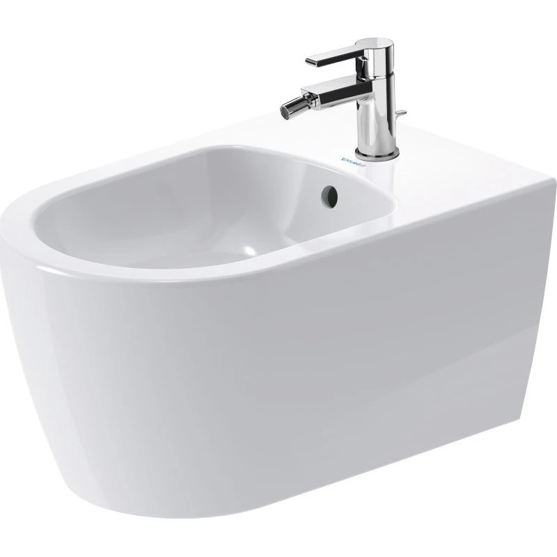 Duravit ME by Starck væghængt bidet, hvid, 57x37cm