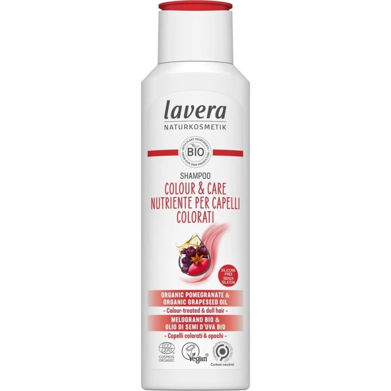 Lavera Farve & Pleje Nærende Shampoo til Farvet Hår 200 ml