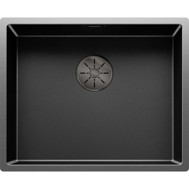 Blanco Claron 500-U UXI køkkenvask, 54x44 cm, sort krom