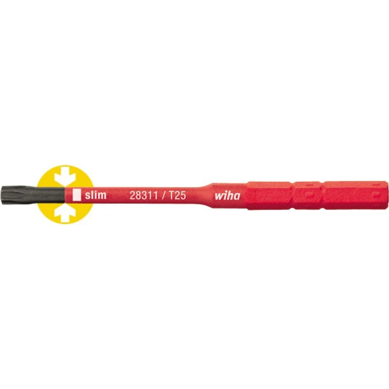 Wiha SlimBit Torx 25 til SlimVario og SlimTorque, 1000V