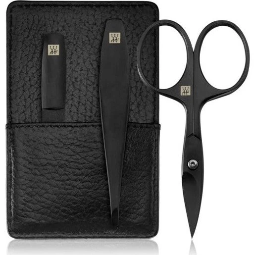 Zwilling Premium sort 3-delt manicure sæt