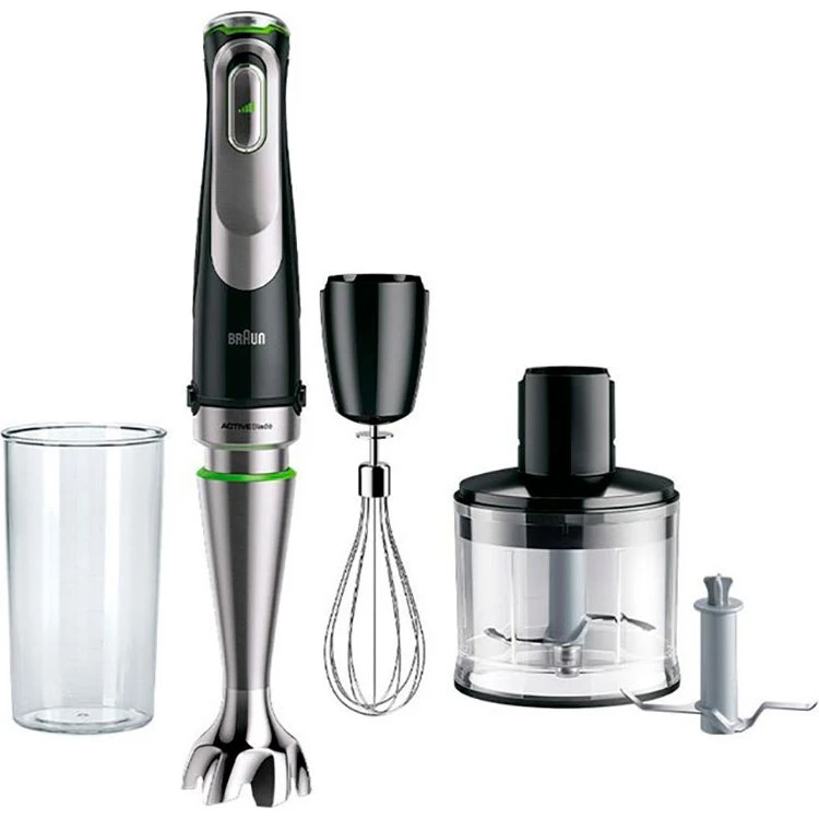 Braun MultiQuick 9 MQ 9135XI stavblender 1200W, 0,6 L – sort/stål