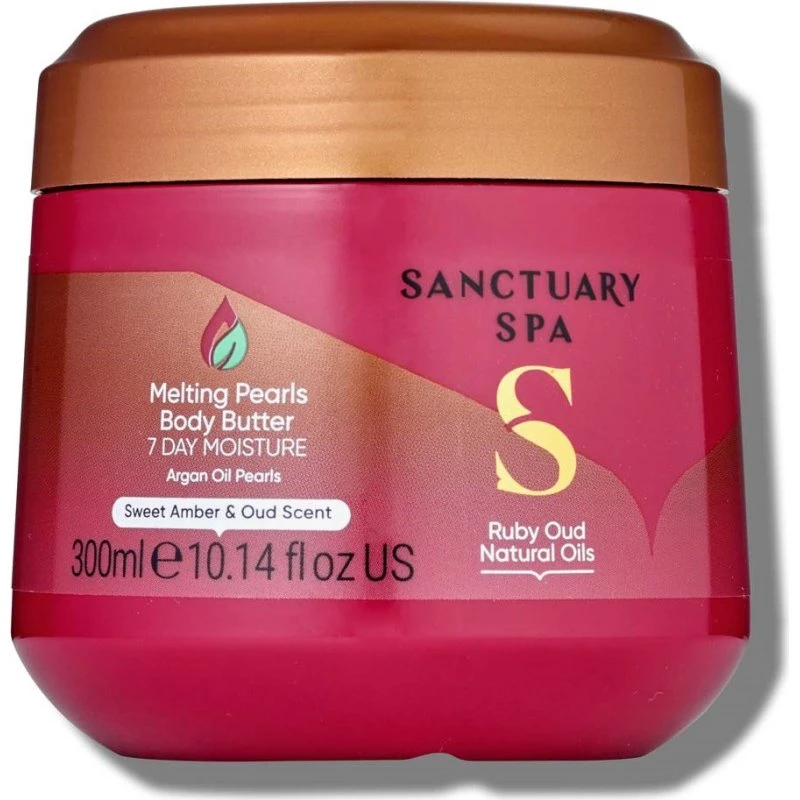 Sanctuary Spa Ruby Oud Melting Pearl Body Butter 300 ml