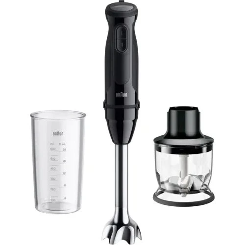 Braun Multiquick 3 Stavblender 900W – Sort