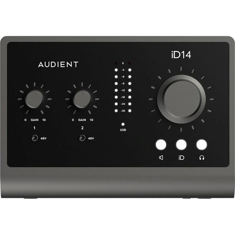 Audient iD14 MKII - USB-lydkort (Audio Interface)