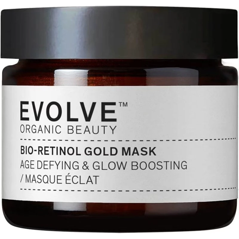 Evolve Organic Beauty Bio-Retinol Guldmaske, 30 ml