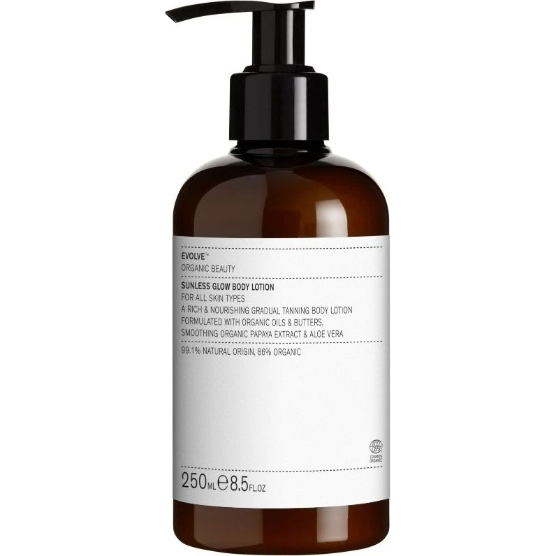 Evolve Organic Beauty Sunless Glow 3-in-1 Gradual Tan 250 ml