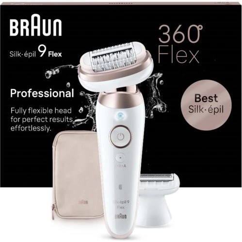 Braun Silk-épil 9 Flex 3D SES9-030, hvid/rosé