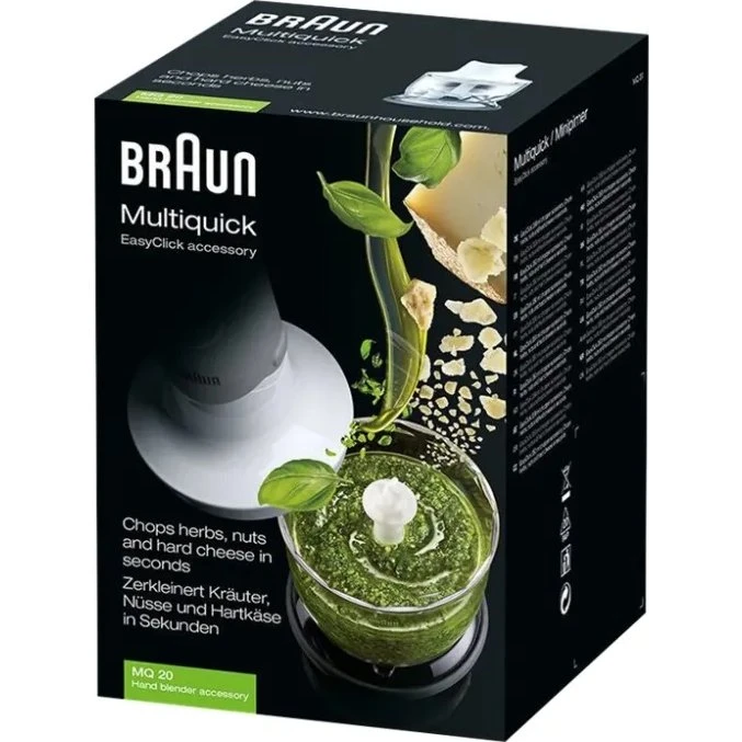Braun MQ20 hakker 350 ml (EasyClick) – hvid