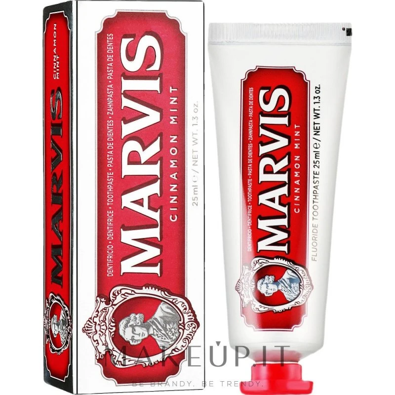 Marvis Cinnamon Mint tandpasta 25ml